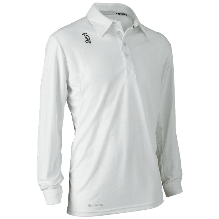KOOKA-KP PRO ACTIVE LONG SLEEVE SHIRT WHITE
