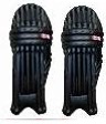STANFORD-TEST COLOUR  LEG GUARD - BLACK ADULT RH